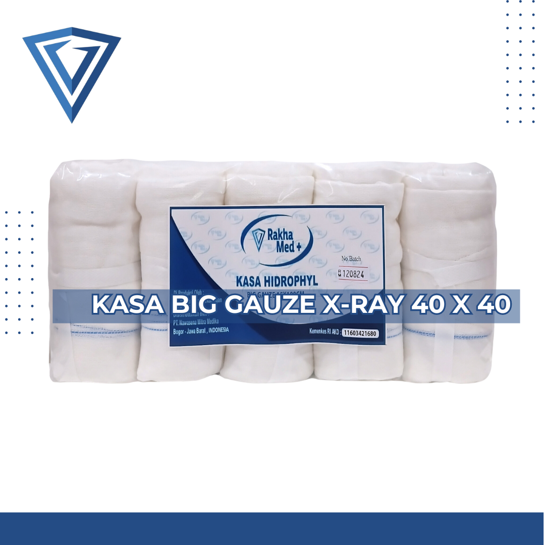 Kasa Big Gauze Xray 40cm x 40cm